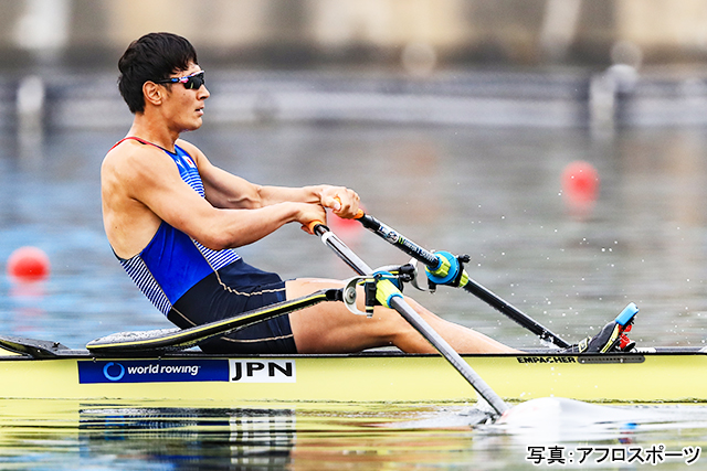 ボート（荒川龍太）写真：アフロスポーツ