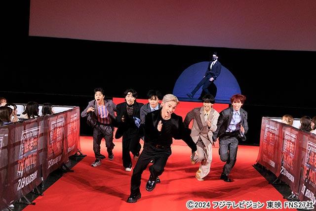 映画「逃走中 THE MOVIE」完成記念イベントでJO1＆FANTASTICSメンバー6人がグループを越えた絆を告白！