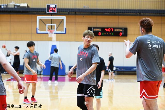 バスケ男子日本代表・強化試合直前合宿フォトリポート。パリ五輪「最終メンバー12人」へのサバイバルがスタート！