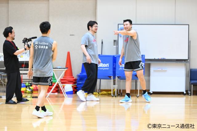 バスケ男子日本代表・強化試合直前合宿フォトリポート。パリ五輪「最終メンバー12人」へのサバイバルがスタート！