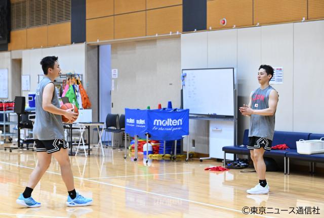 バスケ男子日本代表・強化試合直前合宿フォトリポート。パリ五輪「最終メンバー12人」へのサバイバルがスタート！