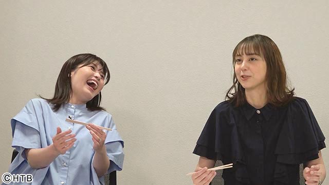 土屋まりアナ＆室岡里美アナ「イチモニ！×イチオシ!! コラボグルメ」／HTB秋の大感謝祭2024