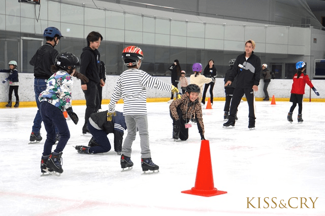 高橋大輔が子どもたちを熱血指導「スケートの魅力を感じてくれたらうれしい」