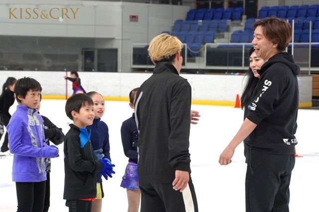 高橋大輔が子どもたちを熱血指導「スケートの魅力を感じてくれたらうれしい」