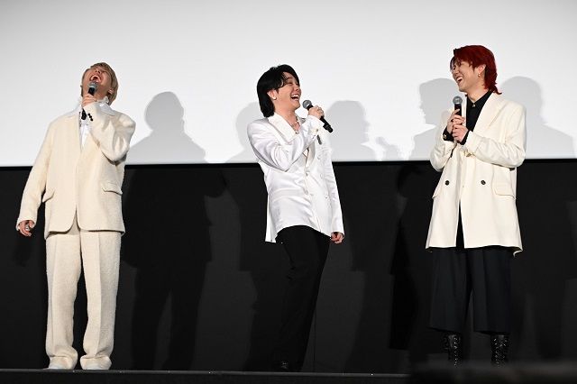 ミセス、映画初日にバースデーサプライズ♪  大森元貴の抱負は「ストレッチを毎日する」