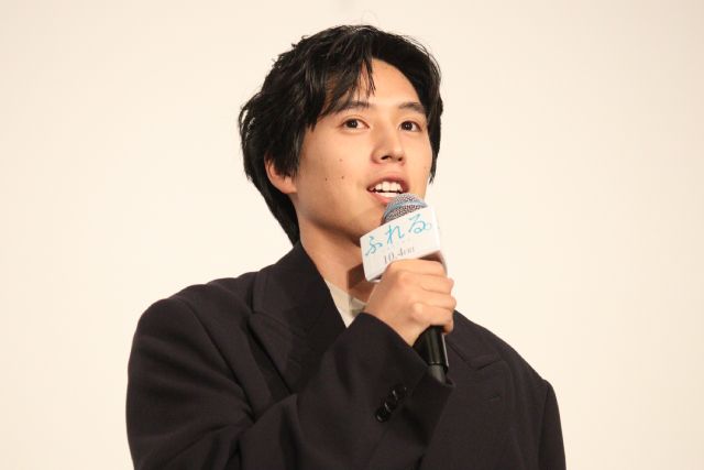 永瀬廉、映画「ふれる。」出演決定時の喜び告白「驚きで表参道をウロウロ」