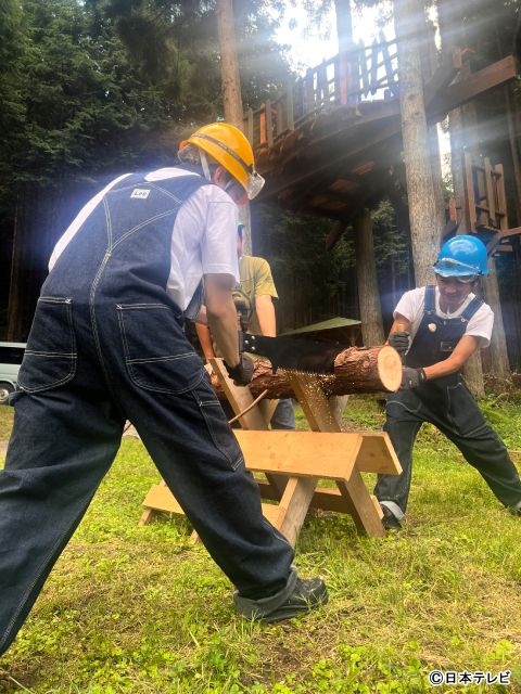 太一＆二宮の夏休み第7弾！ 奥多摩の自然で木製自転車を作成、壮大な計画の行方は？