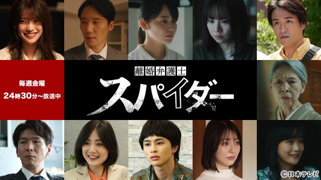 高橋メアリージュン主演「離婚弁護士 スパイダー」後半のゲストに前原滉、草川拓弥らが決定