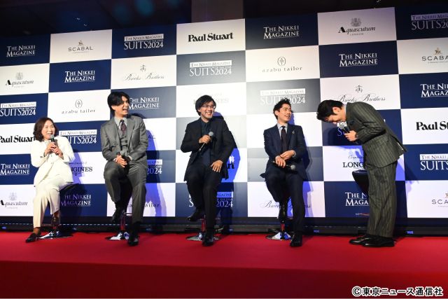 高橋大輔「SUITS OF THE YEAR 2024」の授賞式で二宮和也とのコラボに意欲満々!?