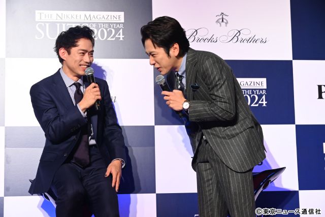 高橋大輔「SUITS OF THE YEAR 2024」の授賞式で二宮和也とのコラボに意欲満々!?