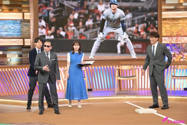 今夜放送の「タモリステーション」は2024年の大谷翔平“完全保存版”