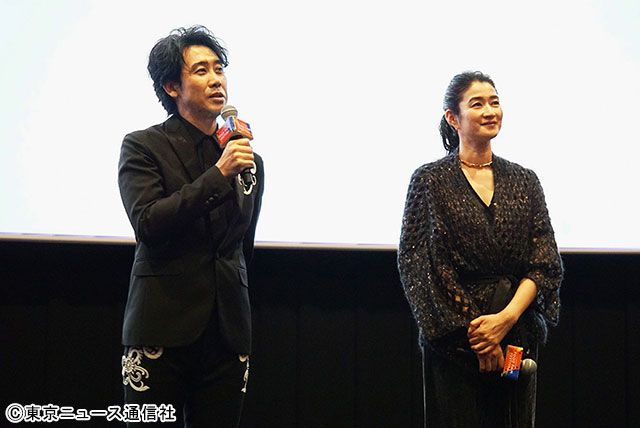 大泉洋、小雪が13年ぶりの上映を語る／北海道フードフィルムフェスティバル：映画「探偵はBARにいる」上映会