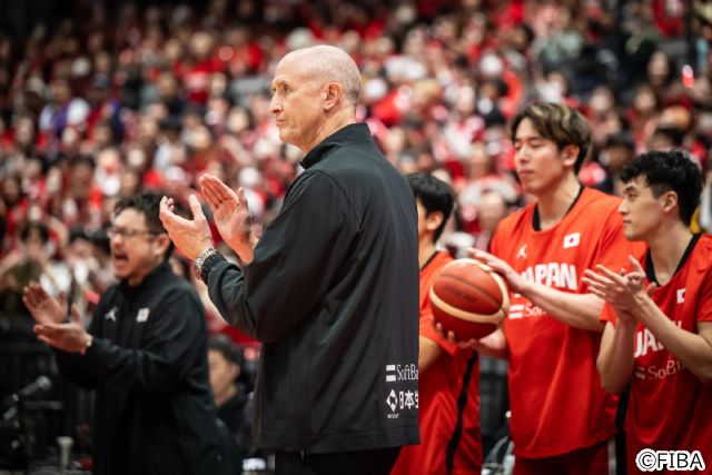 比江島慎「特別な試合」を勝利で飾る。男子バスケの新たな船出