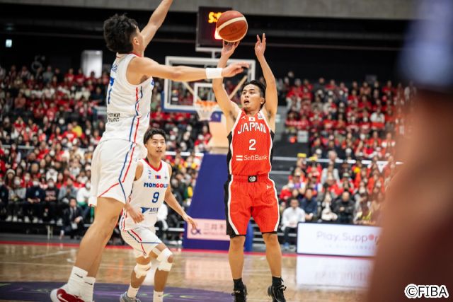 比江島慎「特別な試合」を勝利で飾る。男子バスケの新たな船出