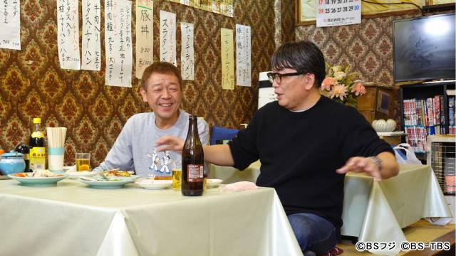 「植野食堂」と「町中華で飲ろうぜ」がコラボ！ 植野広生氏と玉袋筋太郎が杯を交わす