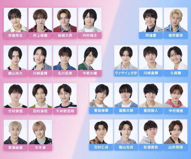 佐藤勝利＆田中樹プロデュース！ 26人以上のジュニア出演のライブイベント詳細解禁